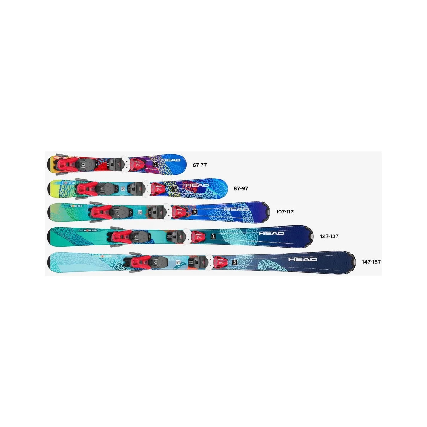 2024 SKI HEAD MONSTER EASY ET FIXATION JRS 7.5