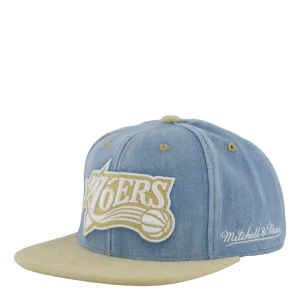 76ers Blue Jean Baby Fitted HWC