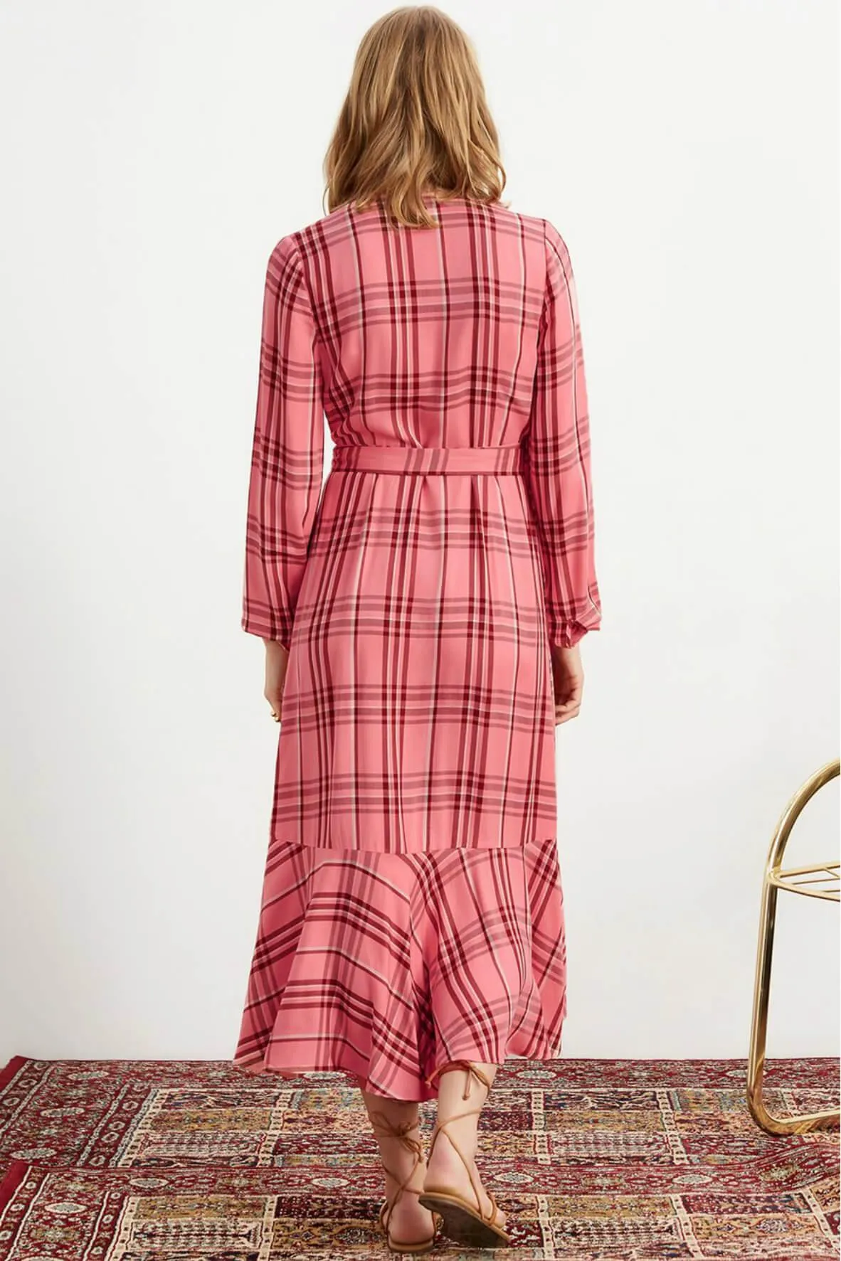 Anissa Frill Wrap Dress