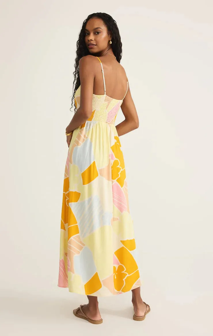 Aura Riviera Midi Dress