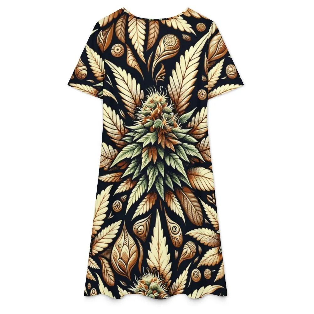 Batik Bliss T-Shirt  Dress