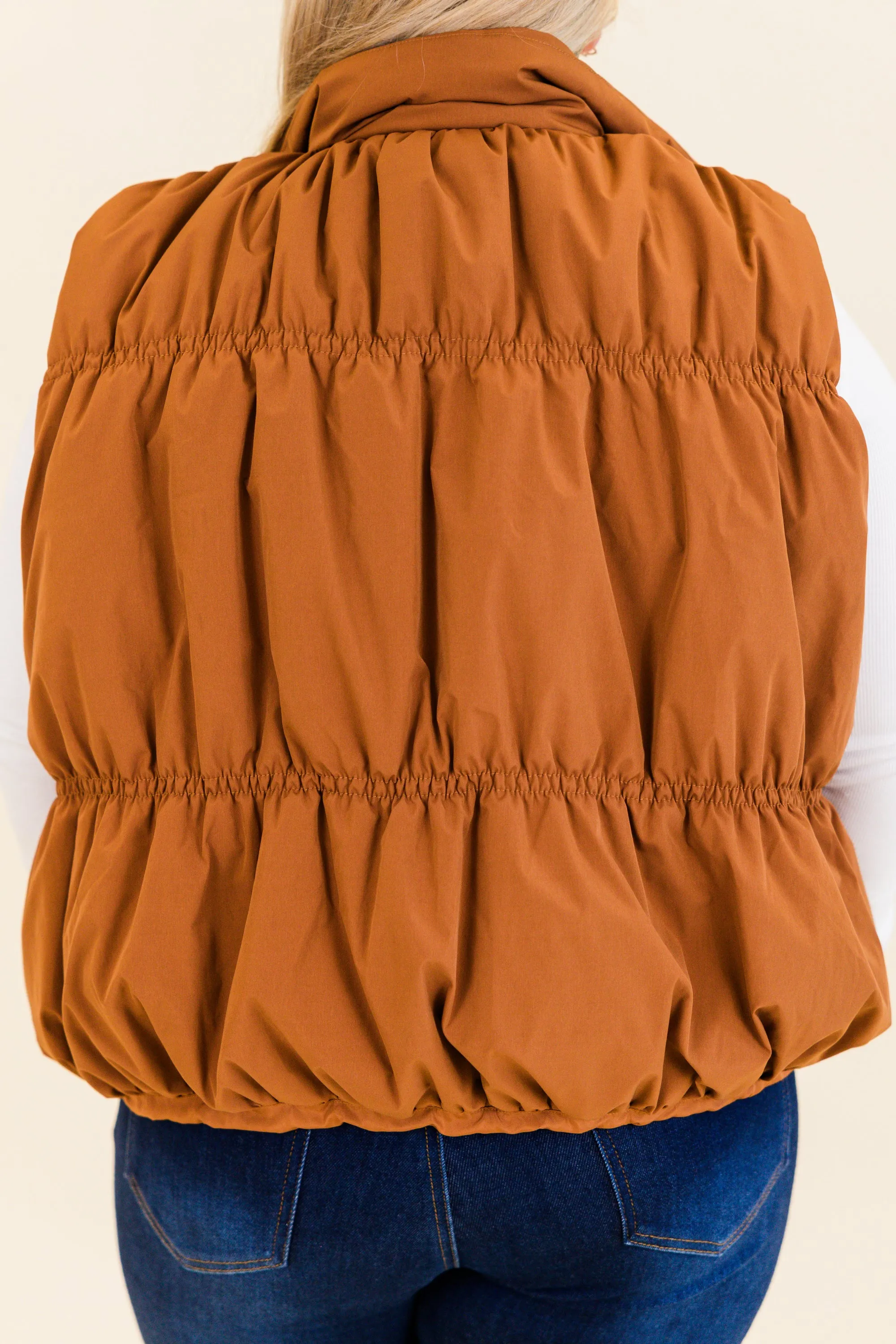 Behind Blue Eyes Vest, Brown