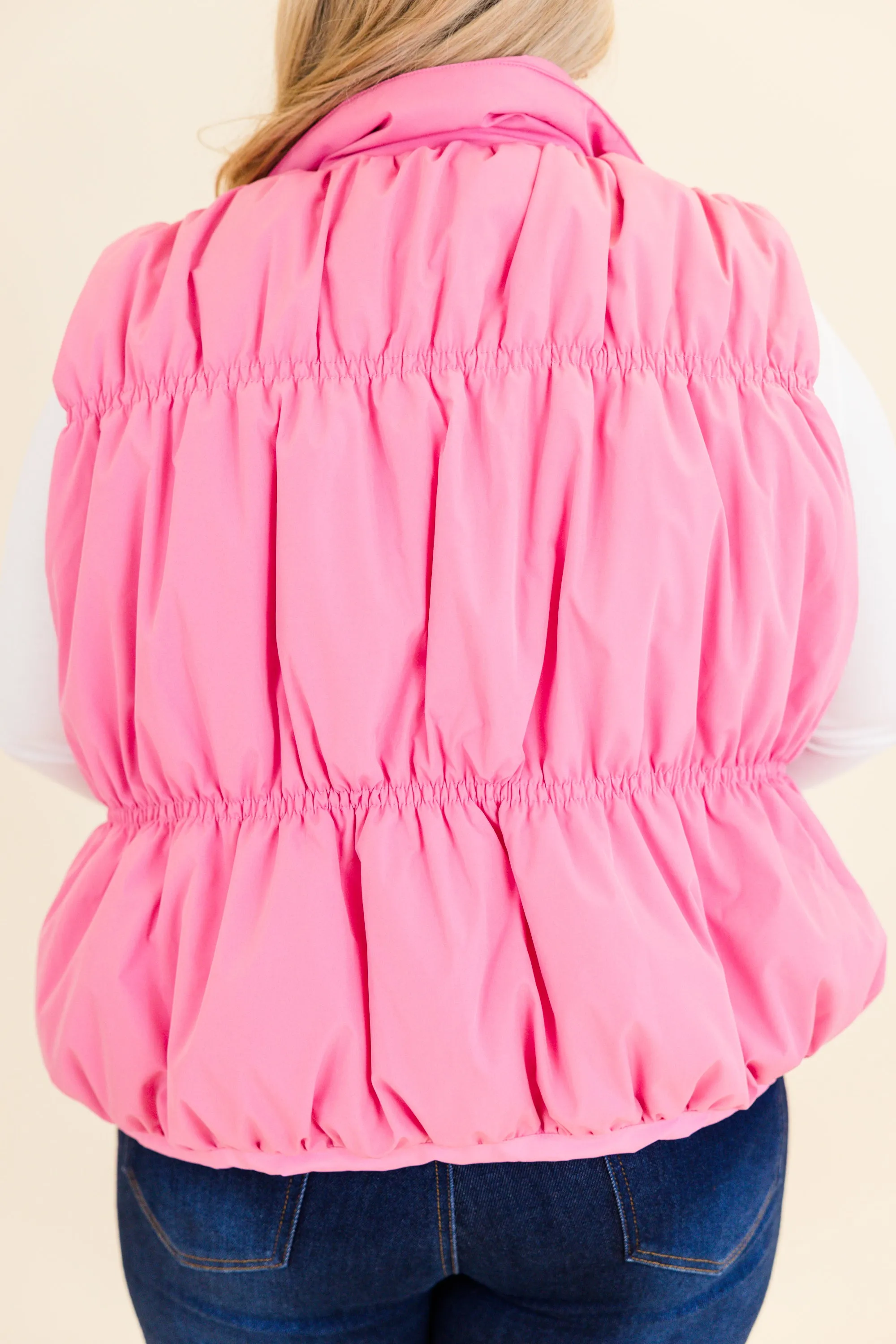 Behind Blue Eyes Vest, Pink