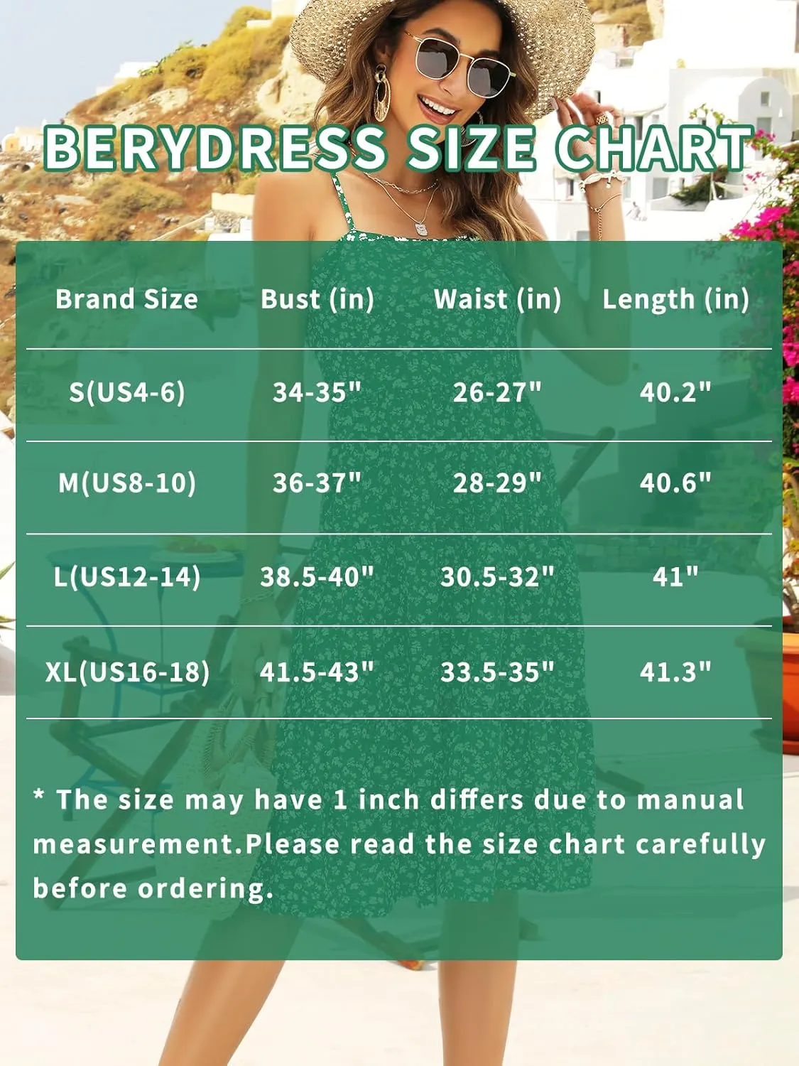 Berydress Womens Summer Dresses Spaghetti Strap Tiered Midi Dress Wedding Guest Ruffle Cotton Black Casual Beach Sun Dress