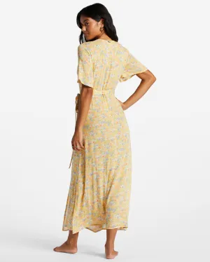 Billabong Day By Day Midi Wrap Dress