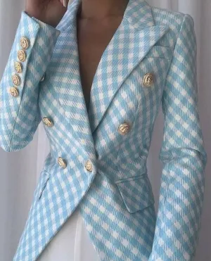 Blazer - Dames - Stijlvolle Blazer van Hoogwaardig Katoen