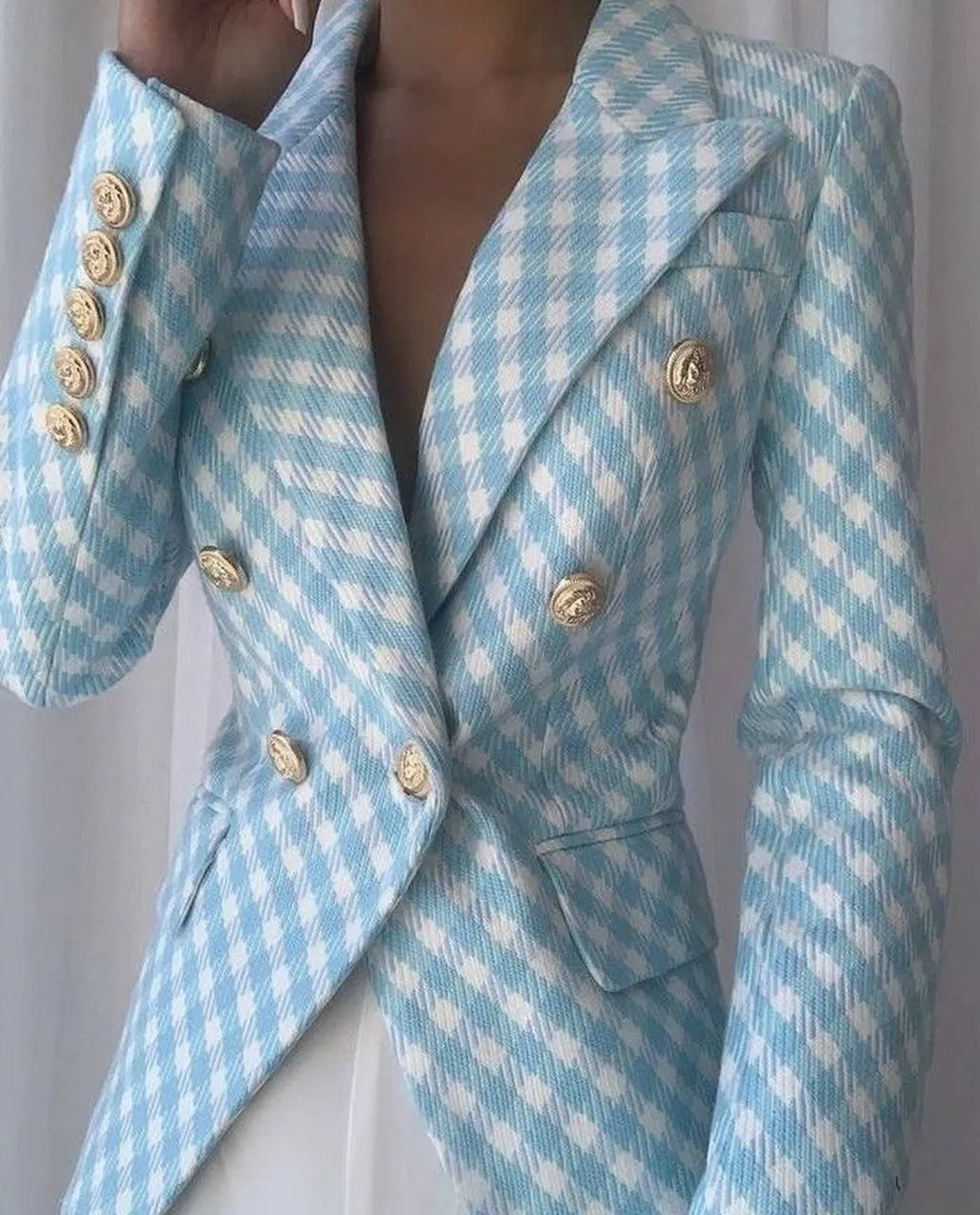 Blazer - Dames - Stijlvolle Blazer van Hoogwaardig Katoen