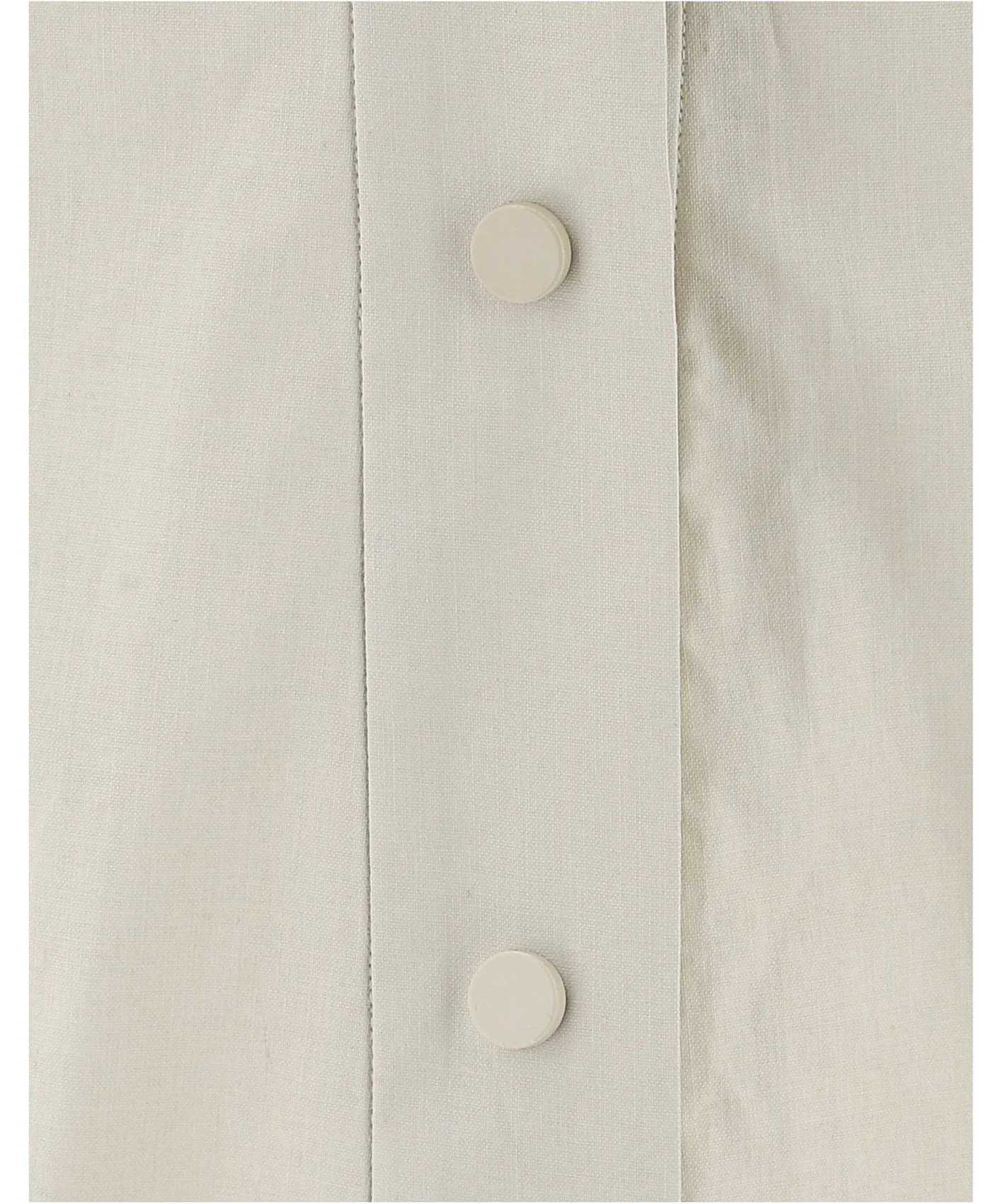 Bottega Veneta Structured Shoulder Shirt Dress