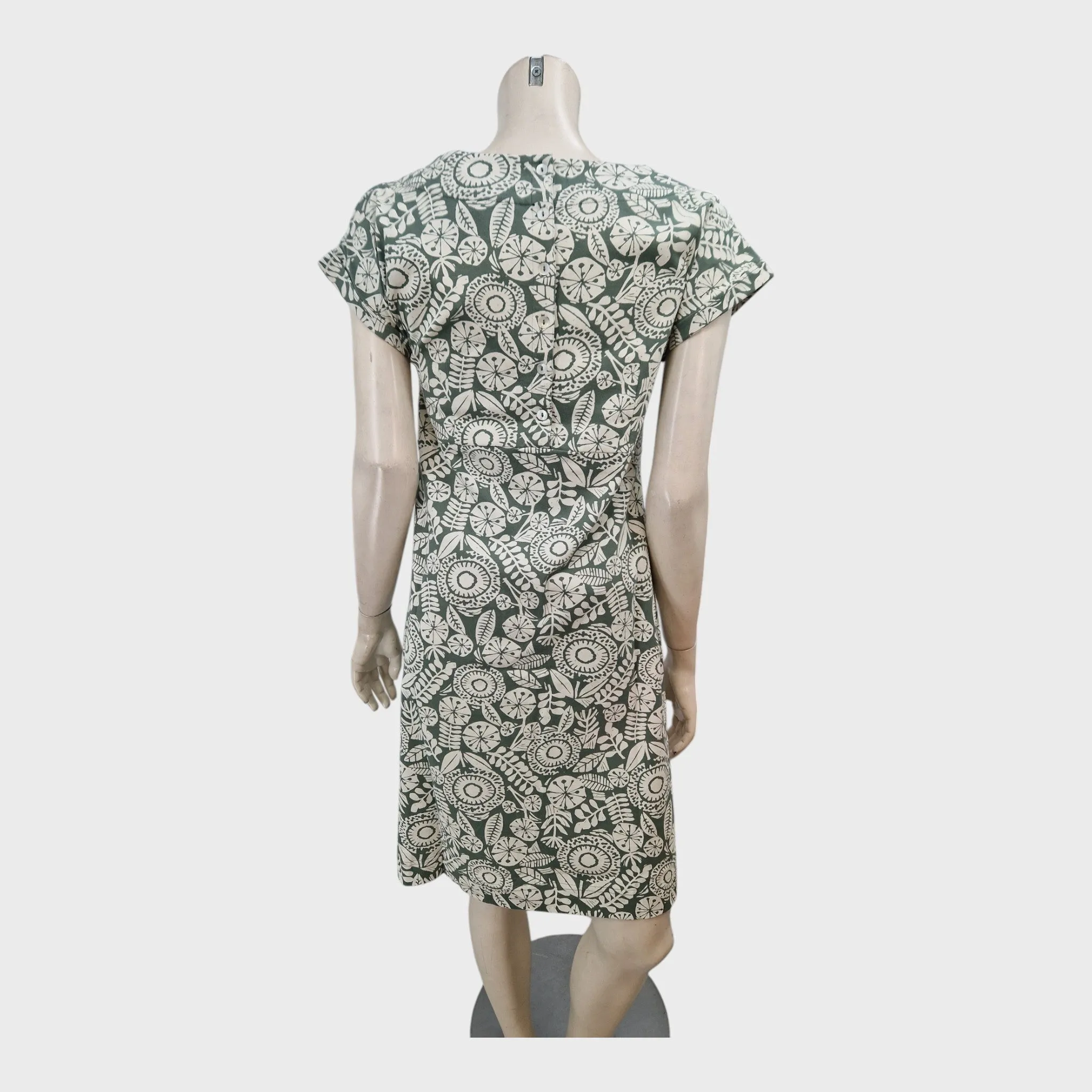 Branded Floral Printed Dress