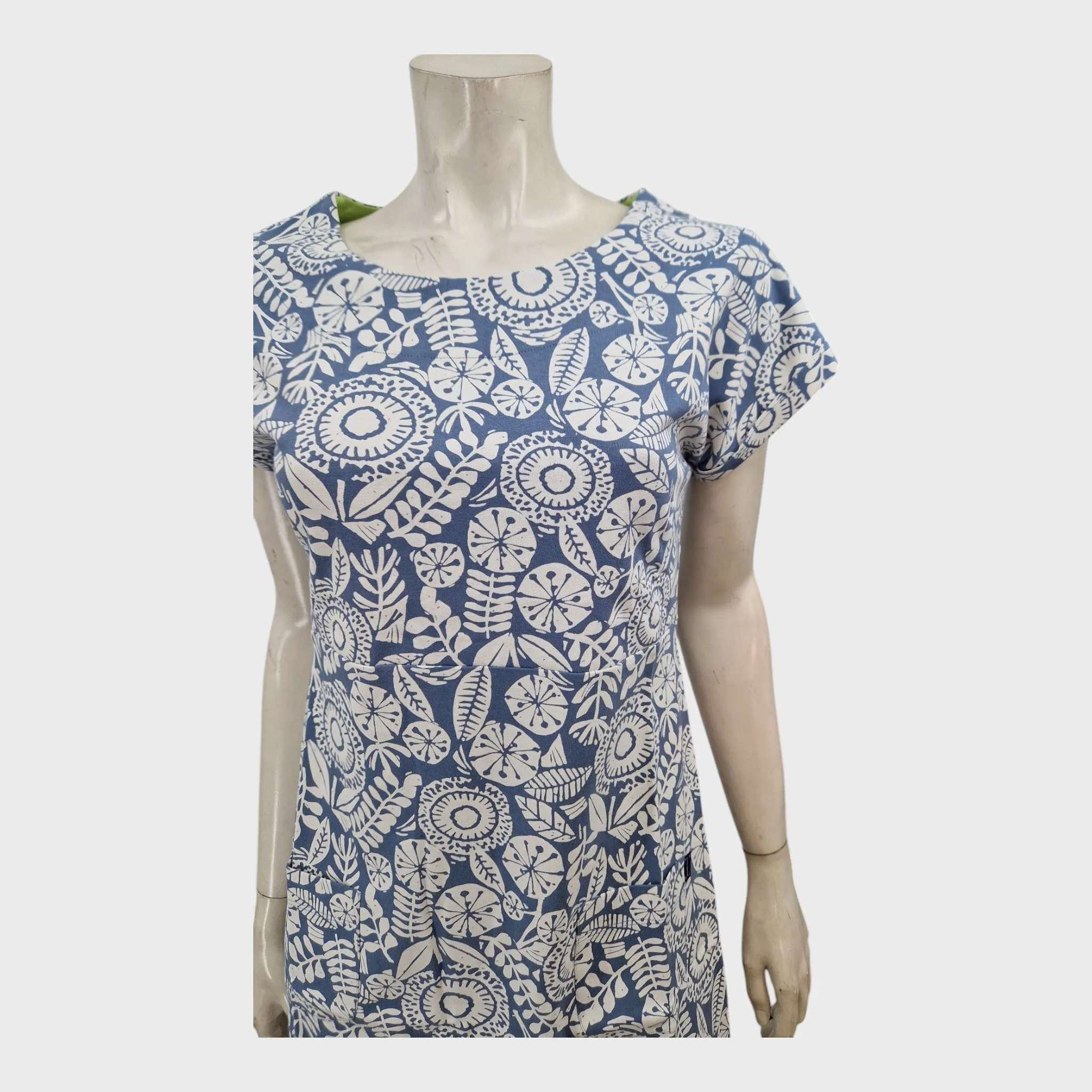 Branded Floral Printed Dress