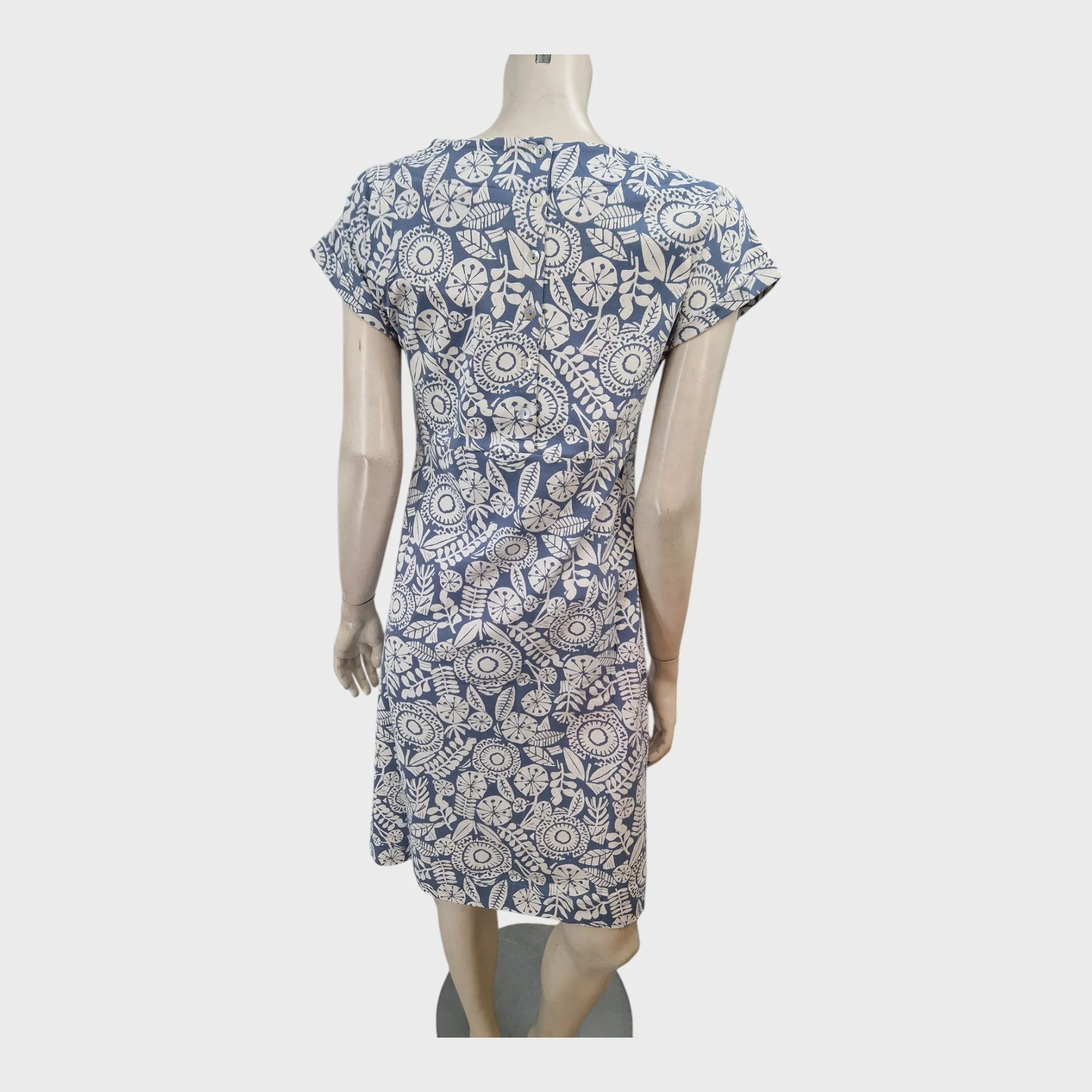 Branded Floral Printed Dress