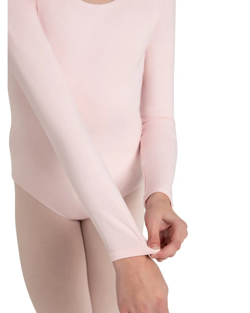Capezio Classic Cotton Long Sleeve Leotard - CC450C Girls