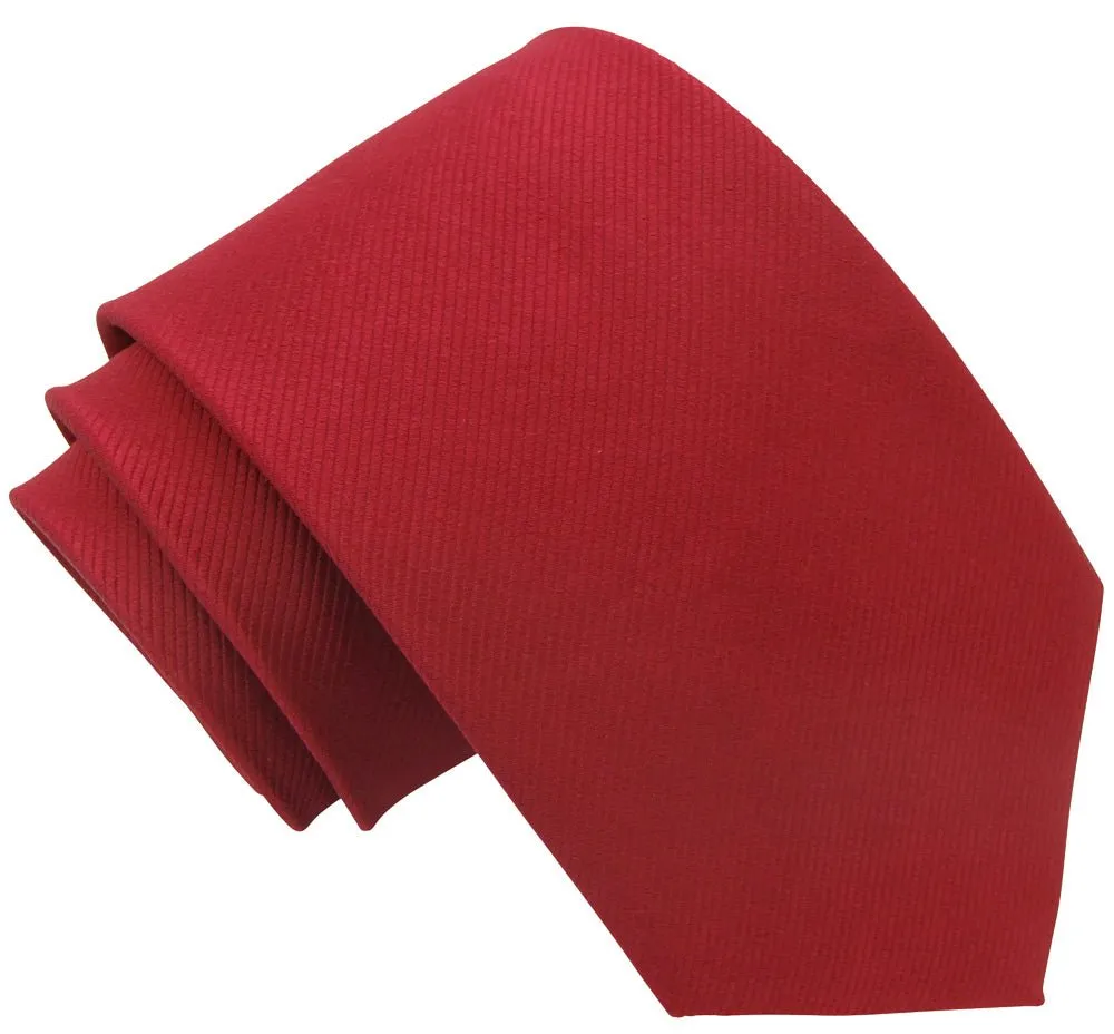 Carmine Silk Wedding Swatch