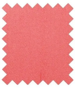 Coral Shantung Wedding Swatch