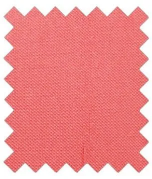 Coral Shantung Wedding Swatch