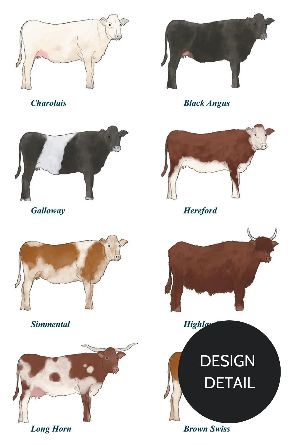 Cows Scrub Cap