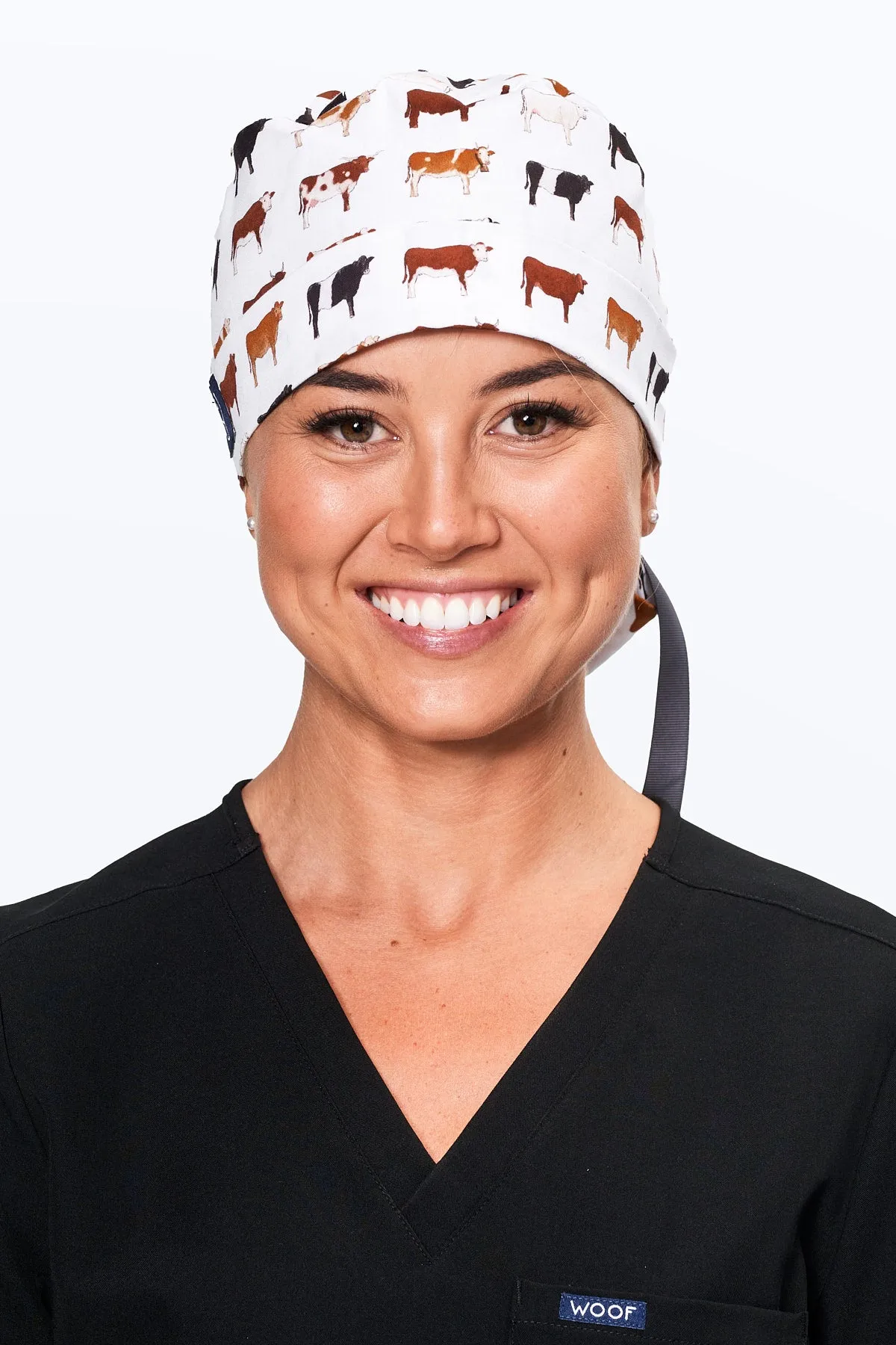 Cows Scrub Cap