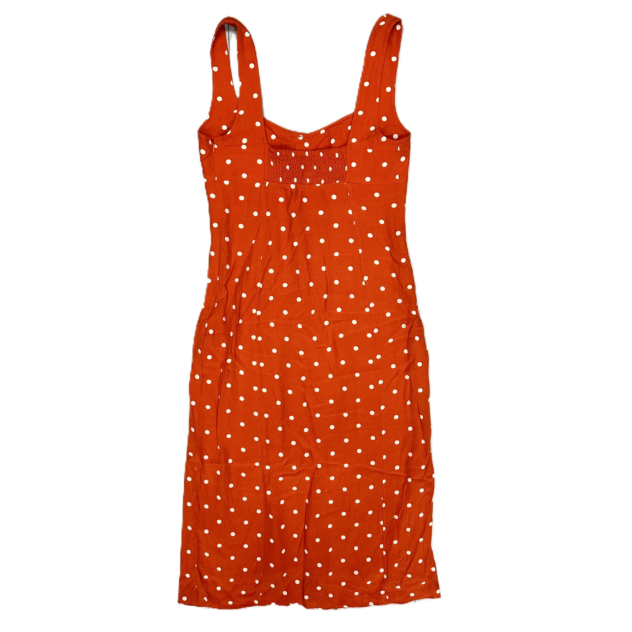 Dress Casual Maxi By Maeve In Orange & White, Size: Xs