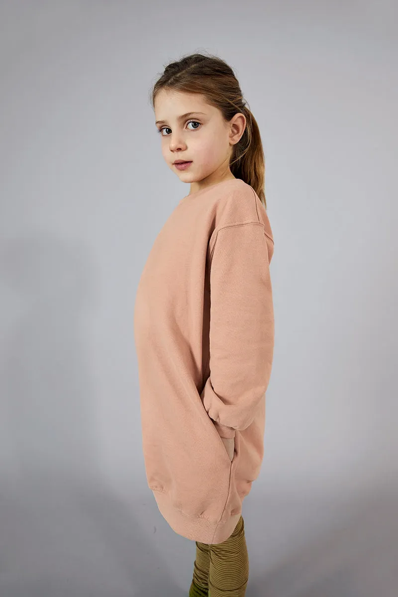 Dress Dropped Shoulder Rustic Clay