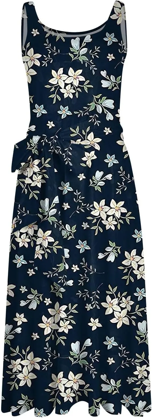 Easter Dress for Women Spring Summer Casual Dresses for Women 2025 Casual Boho Floral Print
