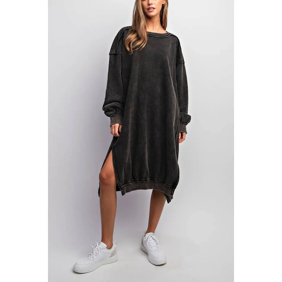 Essential Dress - mineral wash