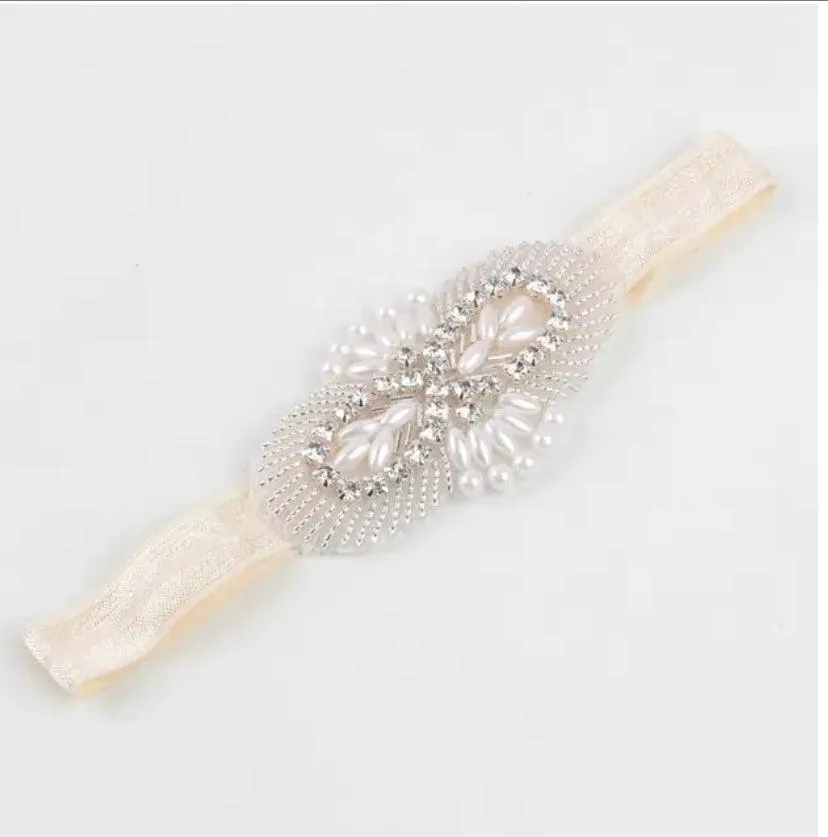 Faux Pearl Baby Headband