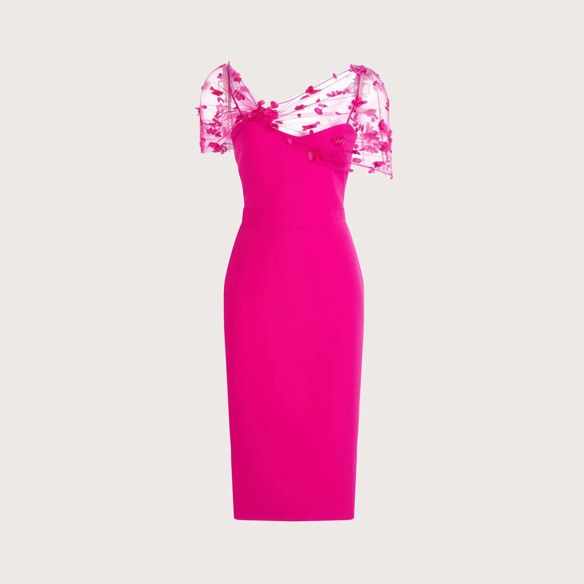 Gia Beaded Shawl Dress