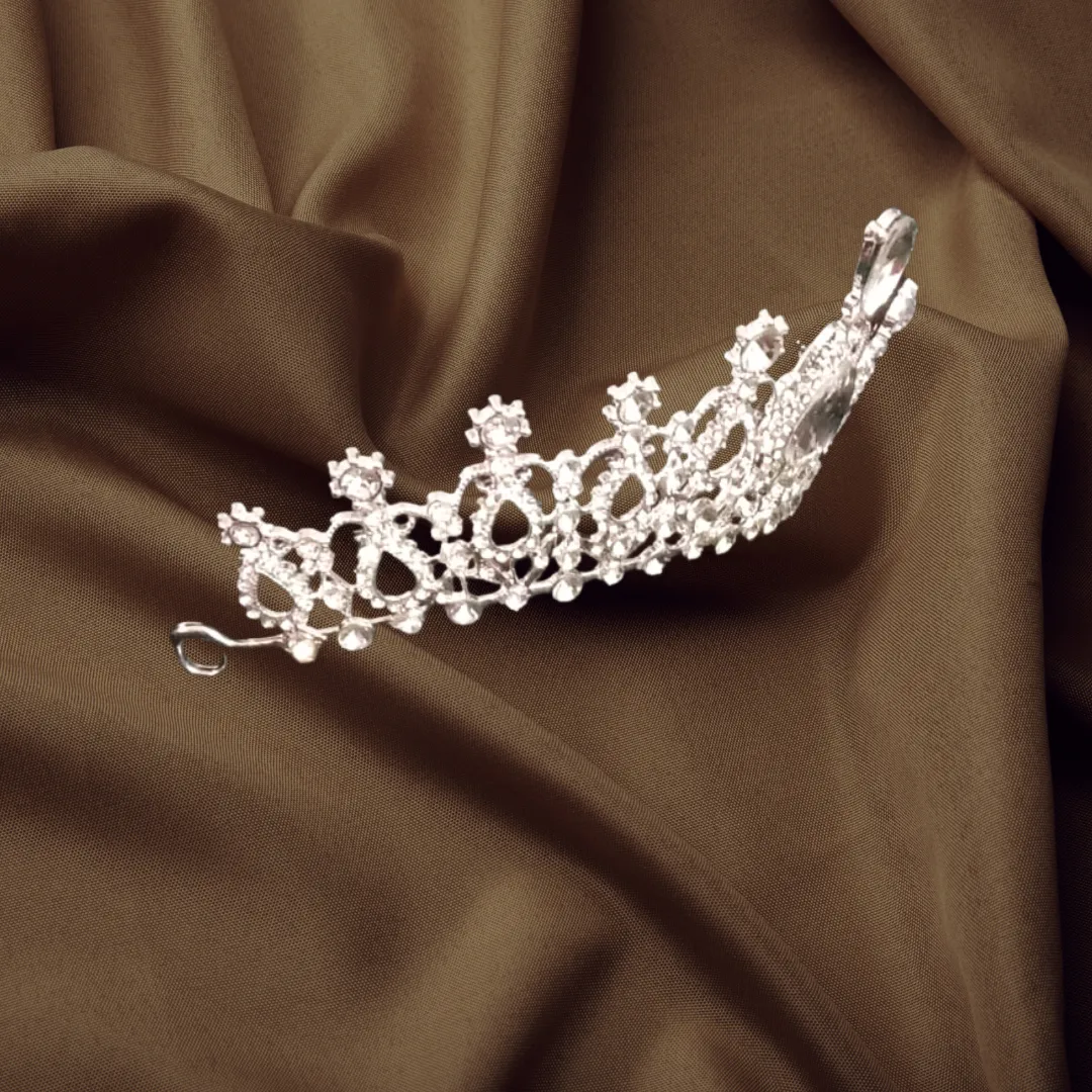 GownLink Luxurious Stone Crown Hair Accessories C32