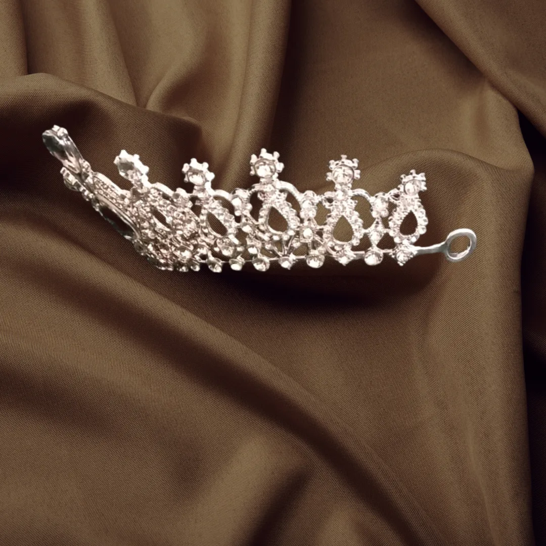 GownLink Luxurious Stone Crown Hair Accessories C32