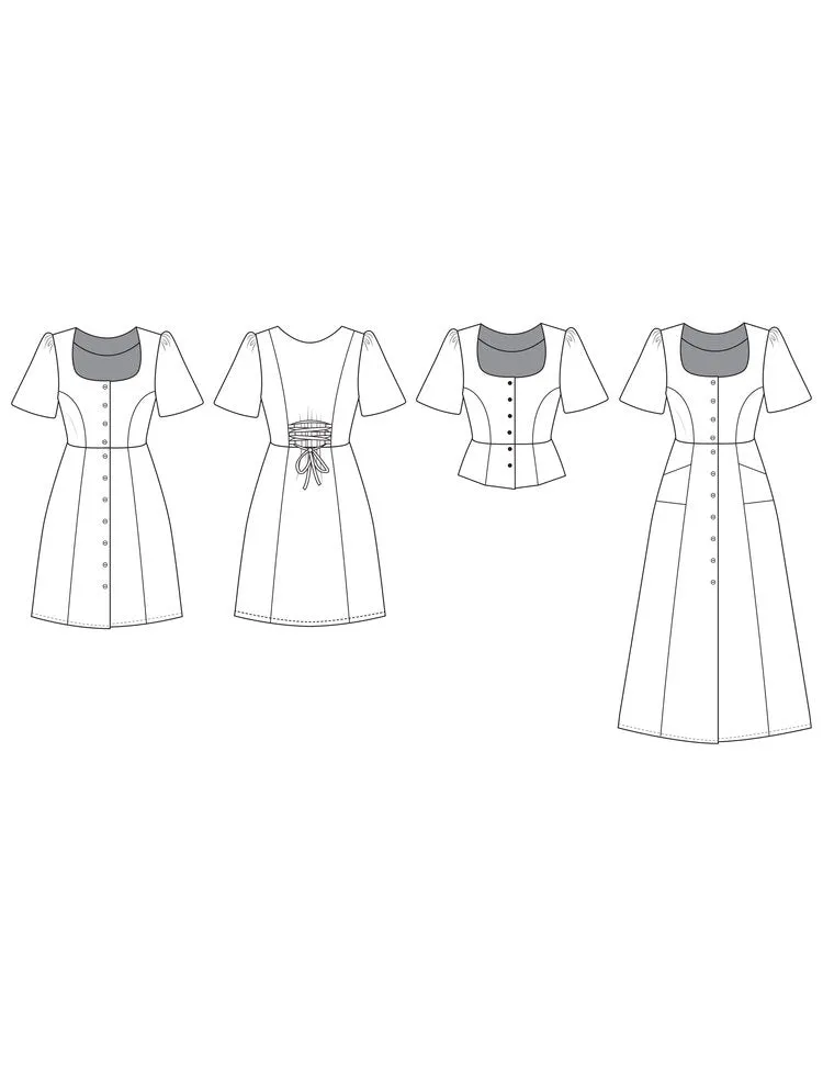 Hughes Dress   Top