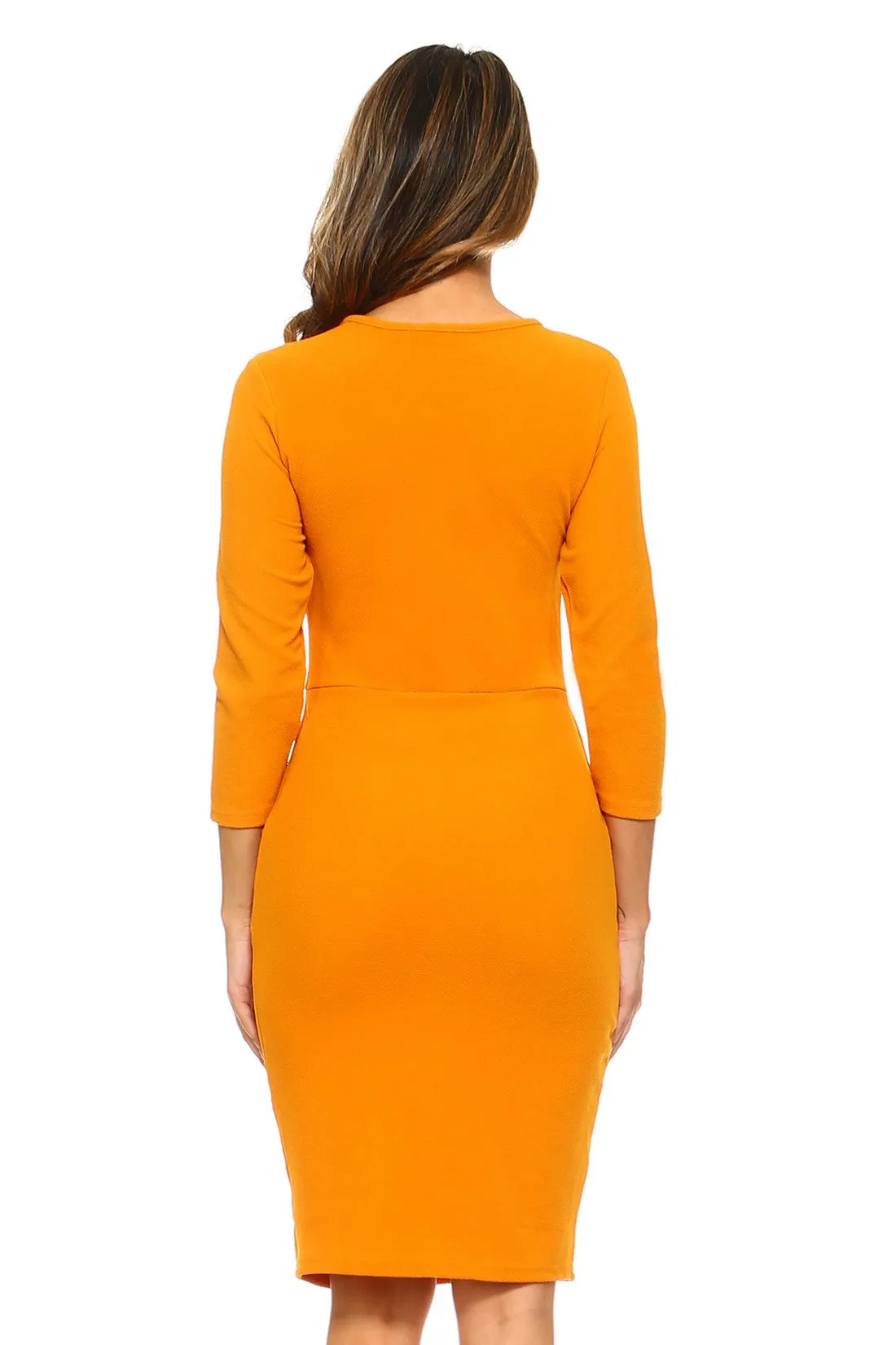 It's a Secret Texture Bodycon Dress