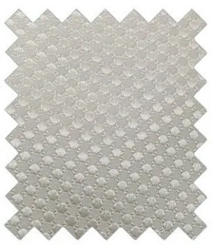 Ivory Patterned Wedding Swatch