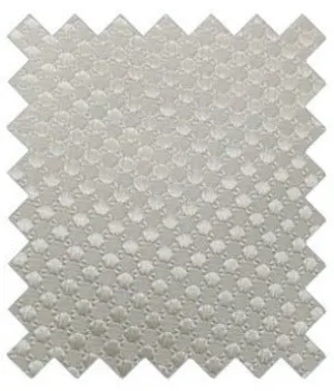 Ivory Patterned Wedding Swatch