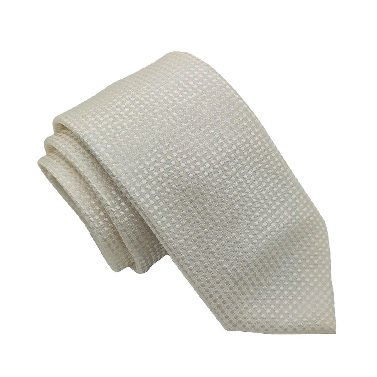 Ivory Patterned Wedding Swatch