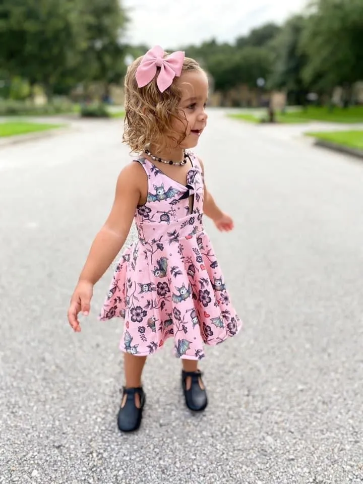 Jade Knot front dress