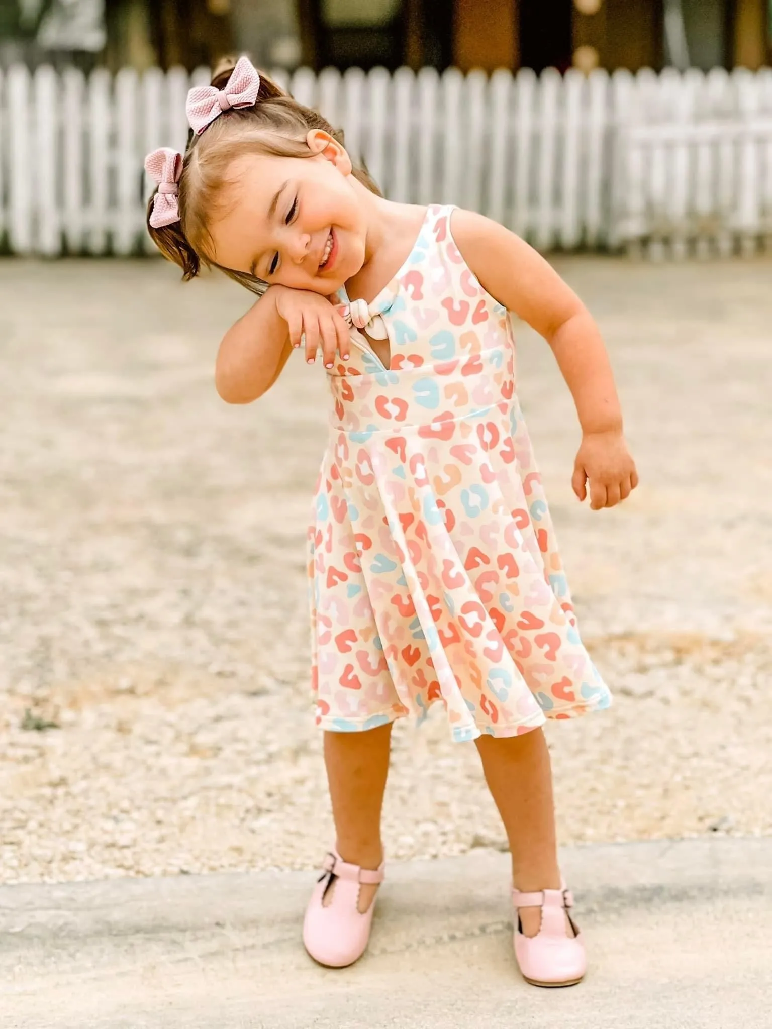 Jade Knot front dress