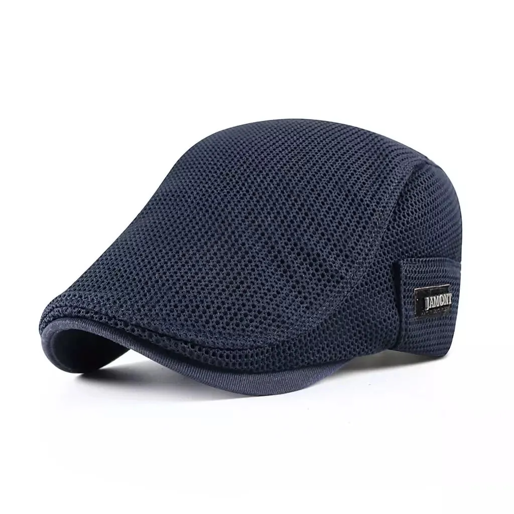 Jamont Golf Mesh Flat Cap