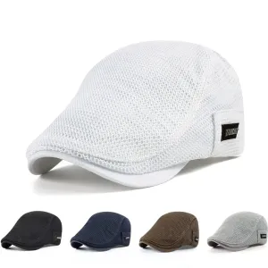 Jamont Golf Mesh Flat Cap