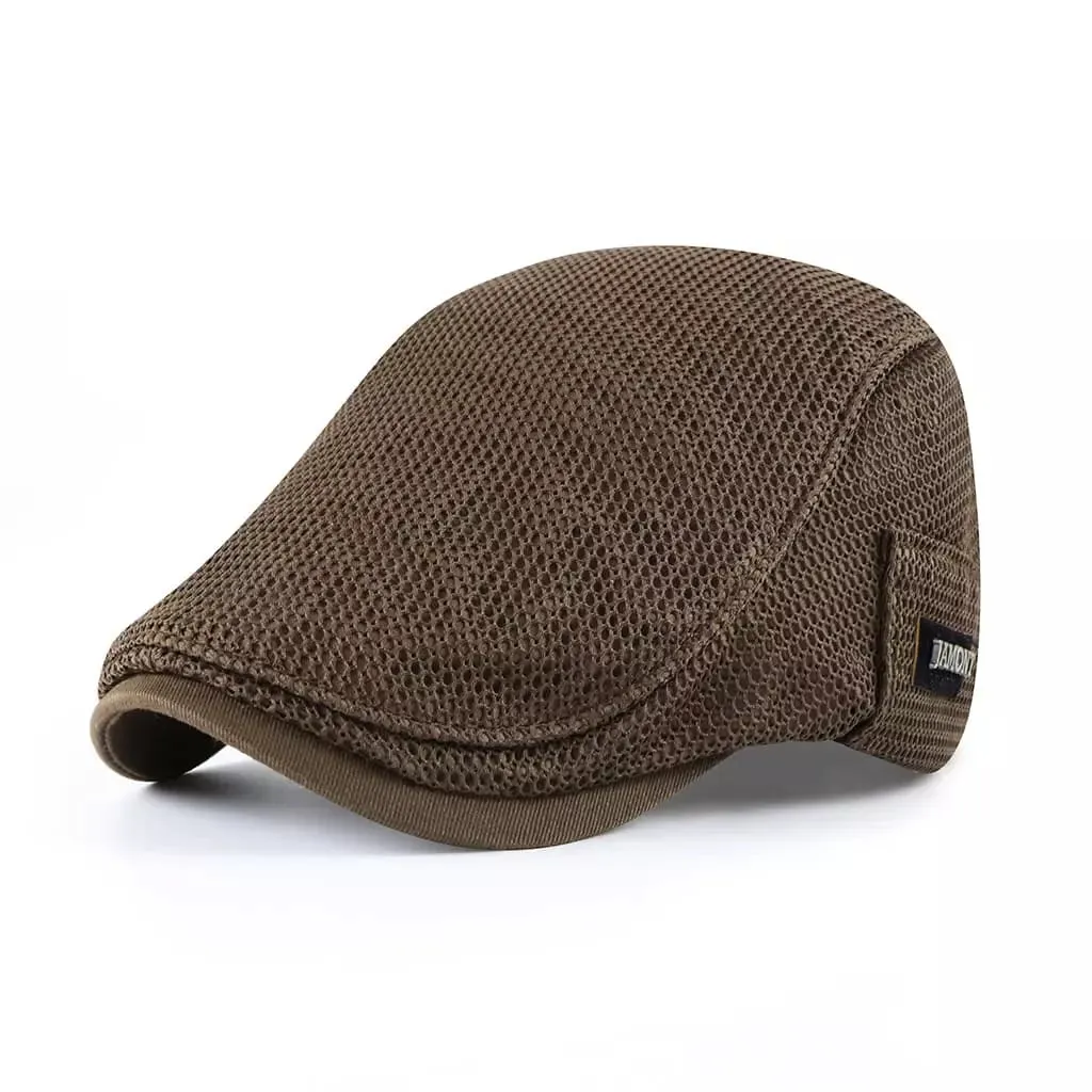 Jamont Golf Mesh Flat Cap