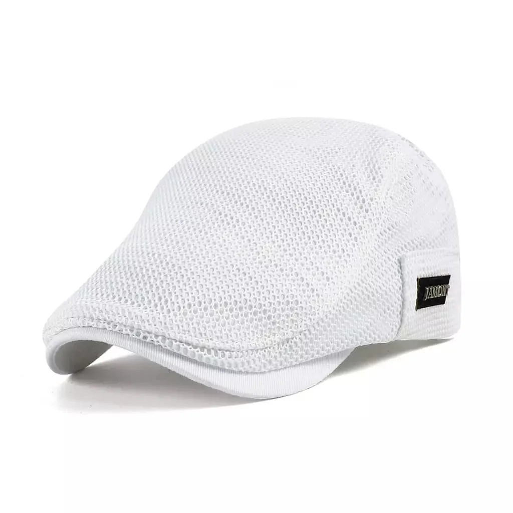 Jamont Golf Mesh Flat Cap