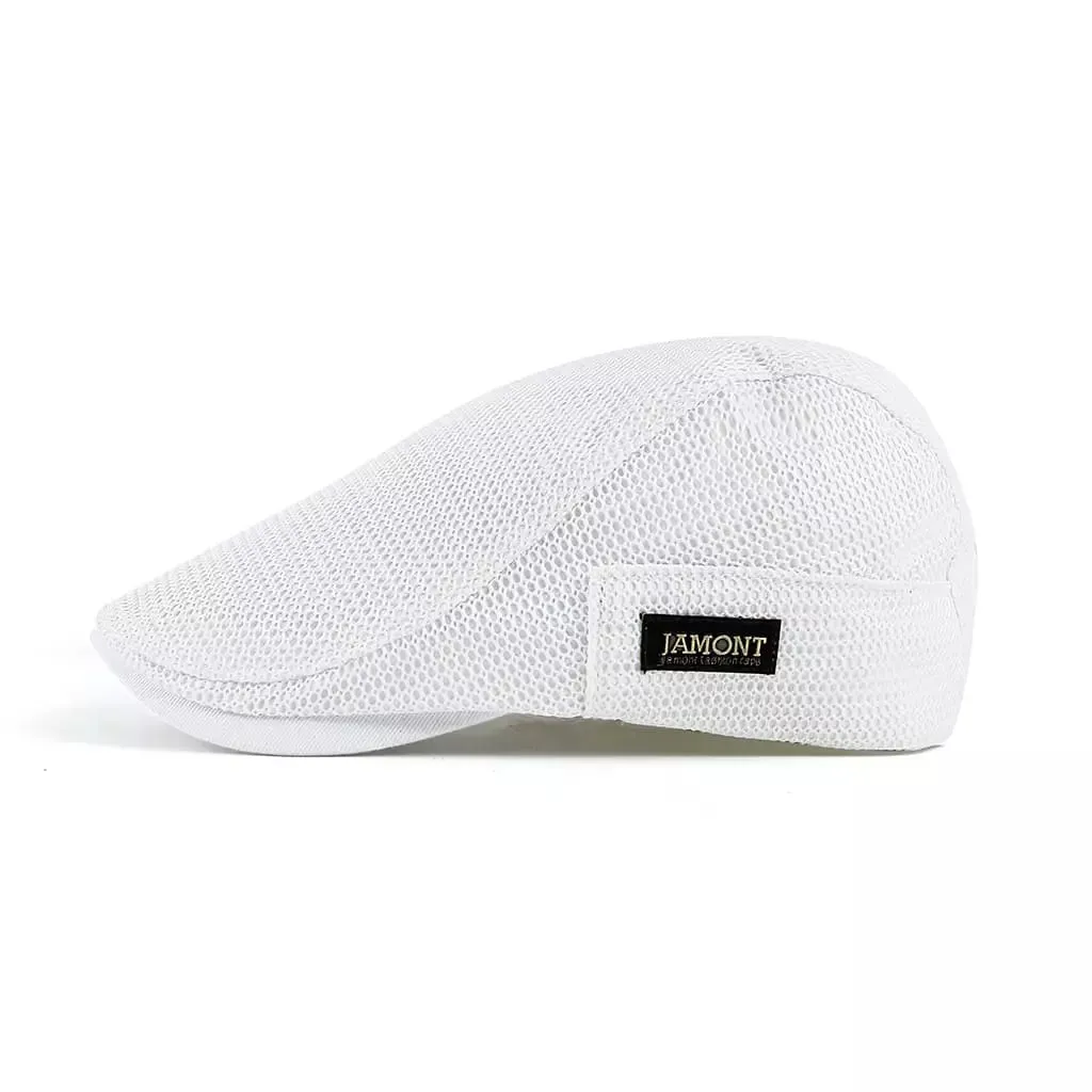Jamont Golf Mesh Flat Cap