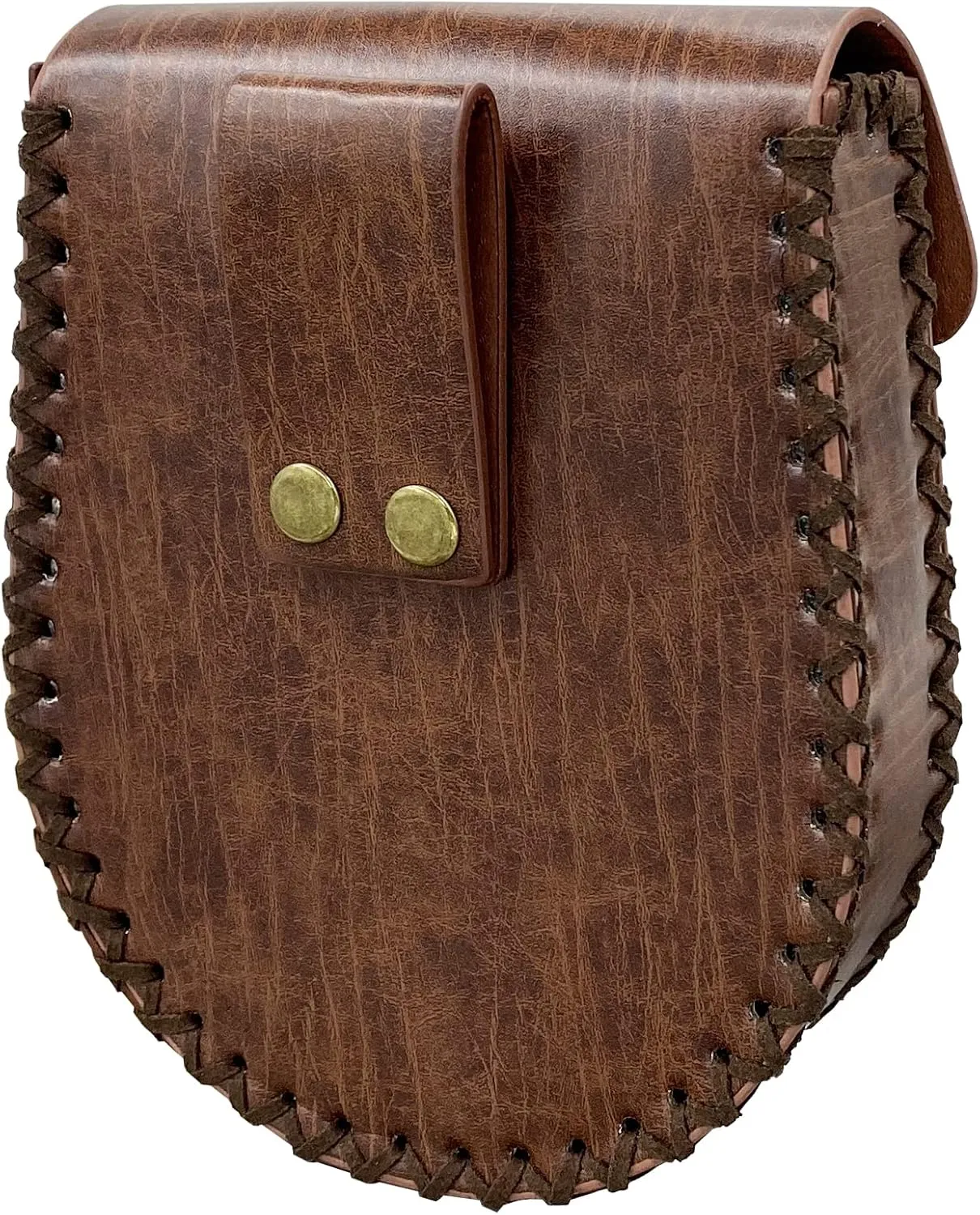 JAOYU Medieval Leather Pouch Renaissance Coin Pouch Nordic Vintage Belt Pouch Renaissance Faire Cosplay Costume Accessories Viking Dice Bag