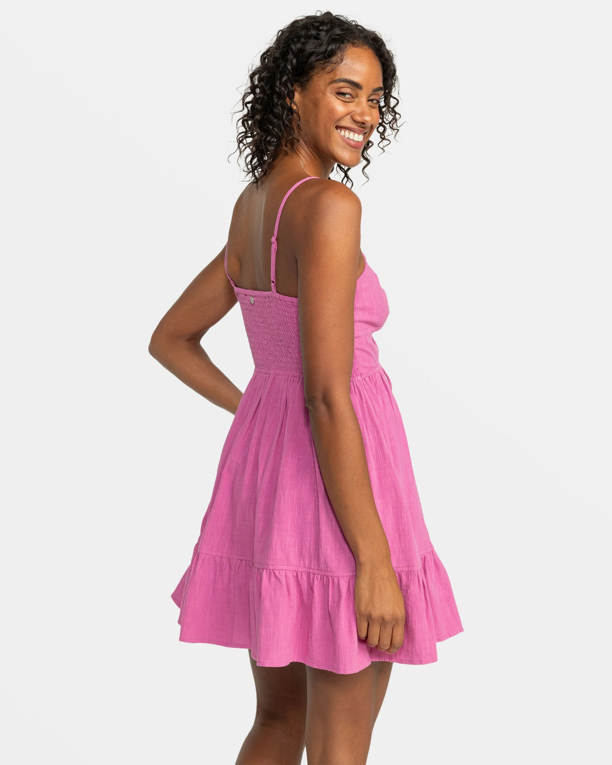 Jasmine Breeze Mini Dress - Rosebud
