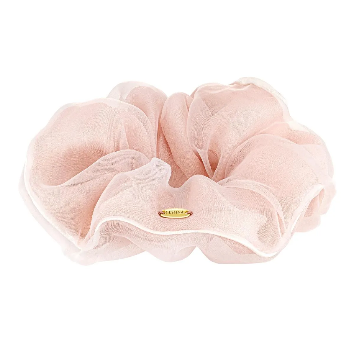 J.ESTINA LALA J Hair Scrunchie Baby Pink Accessory Ponytail IU PICK