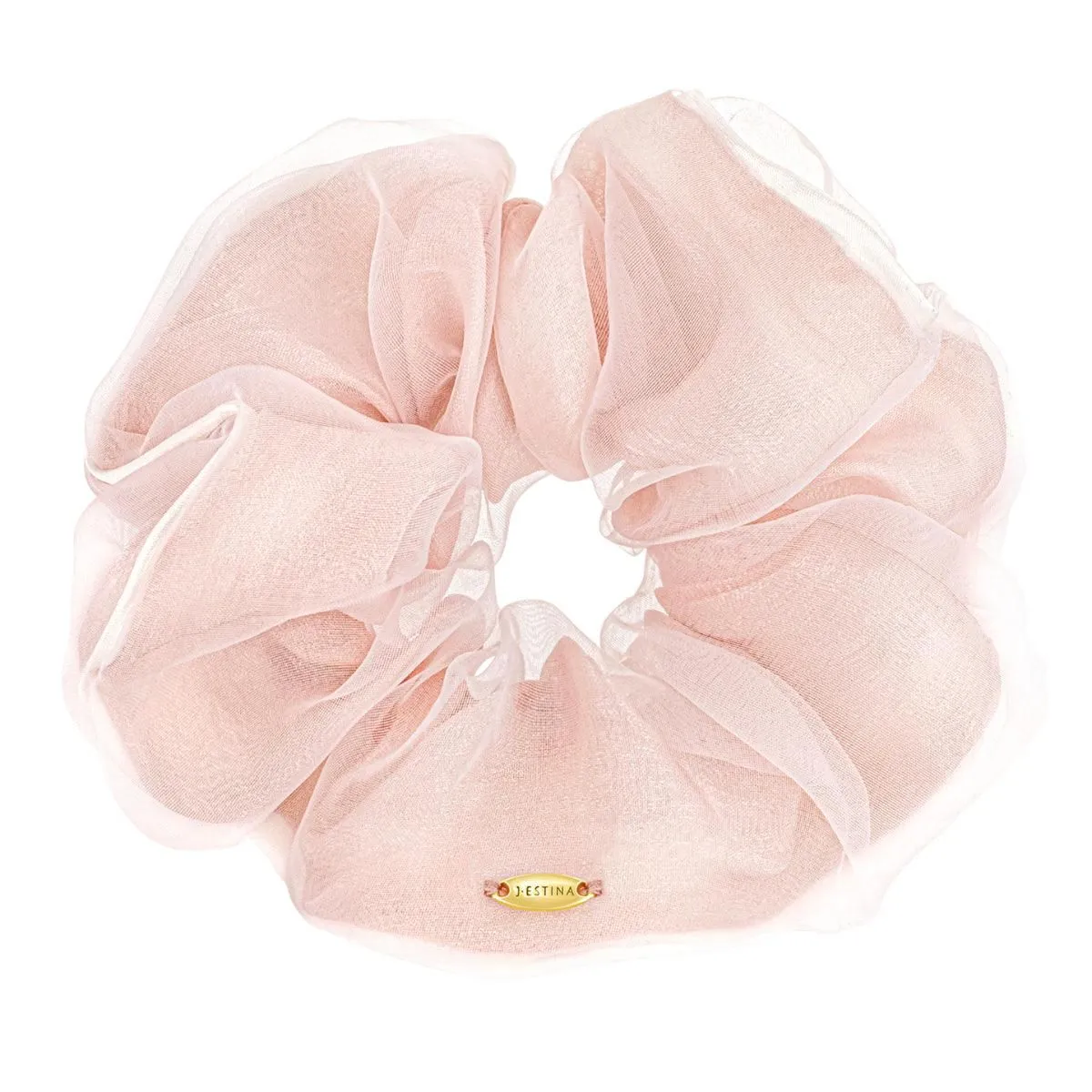 J.ESTINA LALA J Hair Scrunchie Baby Pink Accessory Ponytail IU PICK