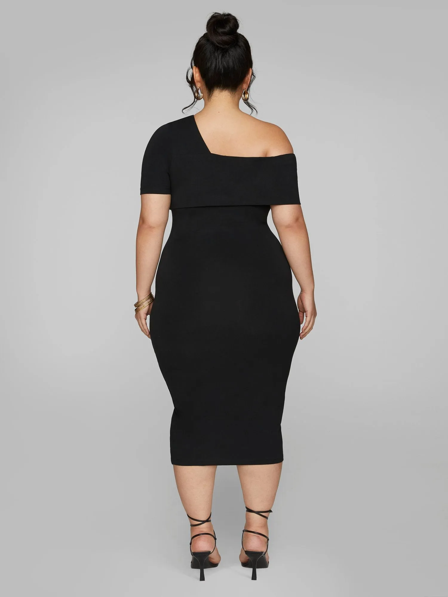 Julie One Shoulder Tee Shirt Dress