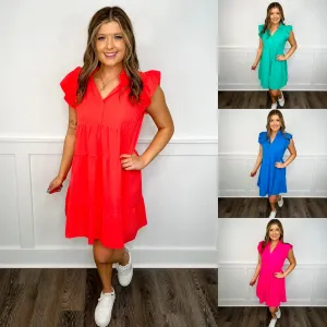 Just a Feeling Lightweight Avery Mae Dress - 4 colors!