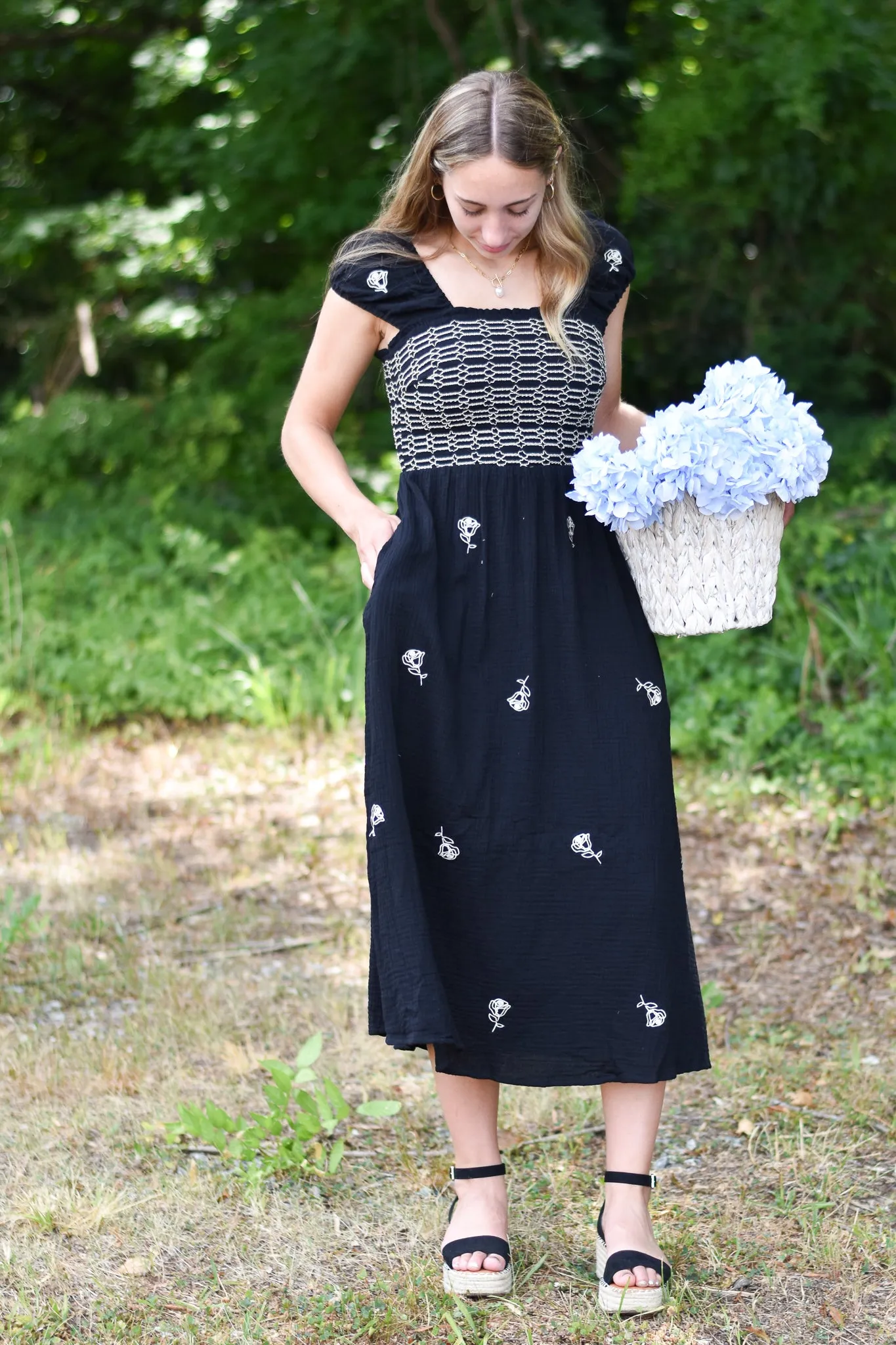 Katie Embroidered Dress