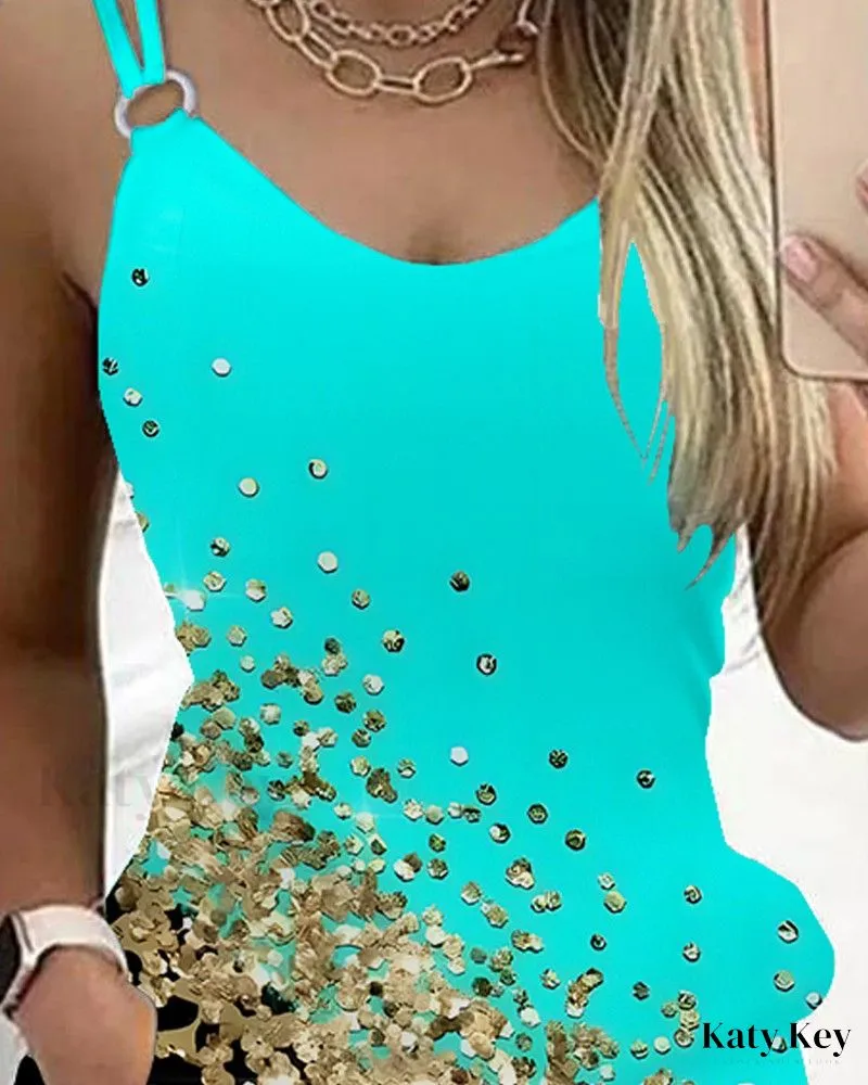 KatyKey - Chic Casual Dress with Stylish Contrast Leopard Print and Convenient Pocket Design
