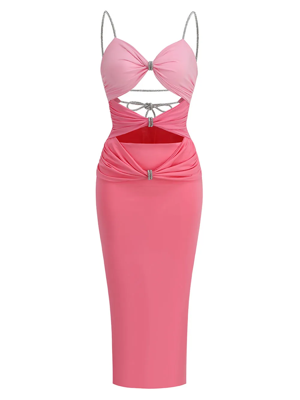 Landy Pleated Midi Dress